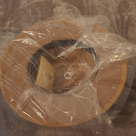 Furtalk Womens Sun Hat Wide Brim UPF 50+ bucket style size L. - Picture 6 of 9